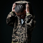 ESSENTIAL LOGO THERMAL ZIP HOODIE