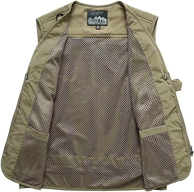 inotenka] M〜7XL メンズベスト 作業ベスト フィッシング