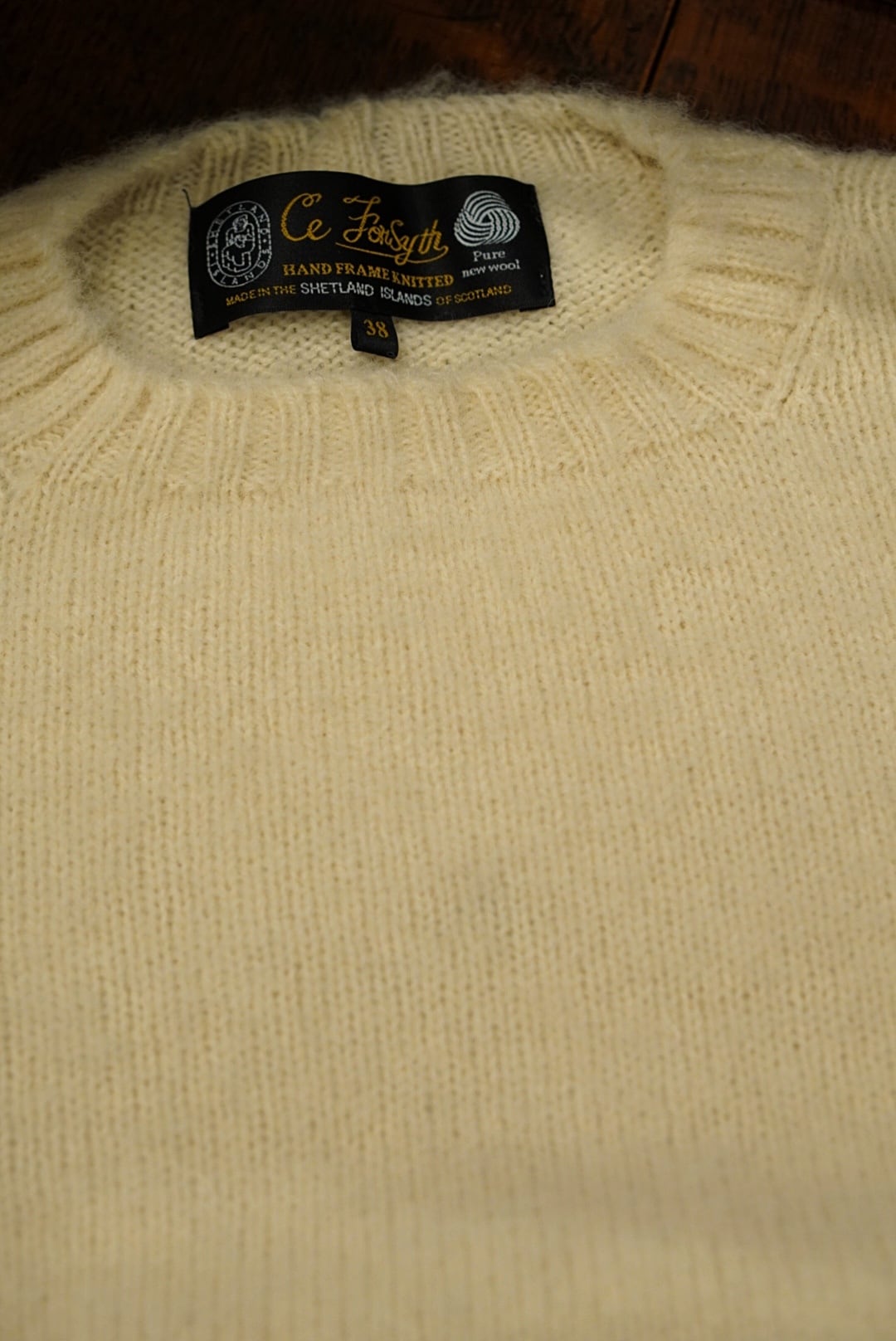 Ce Forsyth / SHAGGY DOG SWEATER / CREAM | max's
