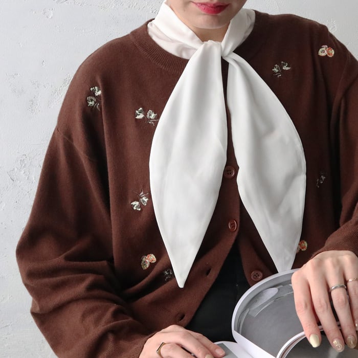 (Y)【12月下旬】リボンボウタイ付け襟