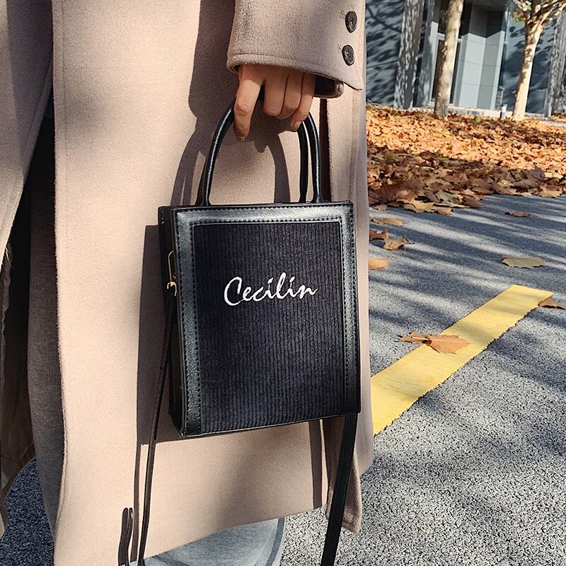 オータムウィンタースタンダードレッド レトロ 秋物 冬物 トートバッグ メッセンジャーバッグ 手作りハンドバック32878811163