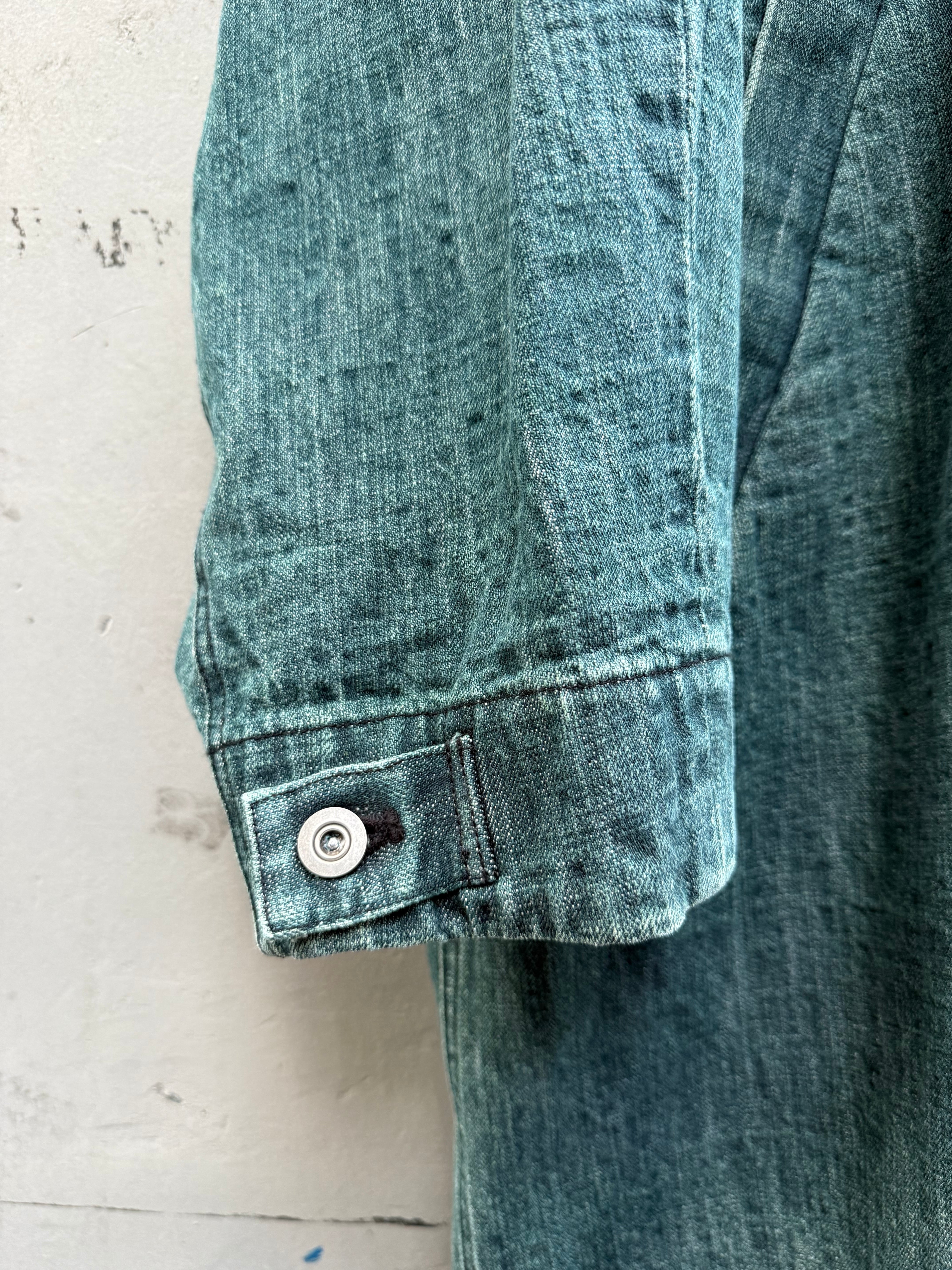 VOAAOV RANDOM CRUNCH DENIM カラー: used VOAAOV』 RANDOM CRUNCH DENIM Long Coat / used | SUKIKIRAI