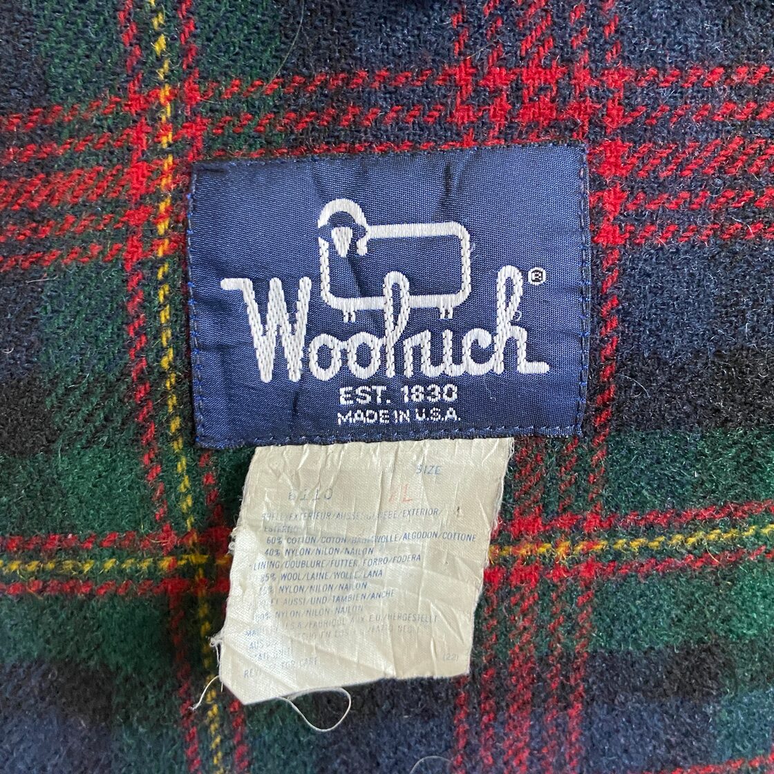 USA製 80年代 WOOLRICH ウールリッチ マウンテンパーカー メンズXL 