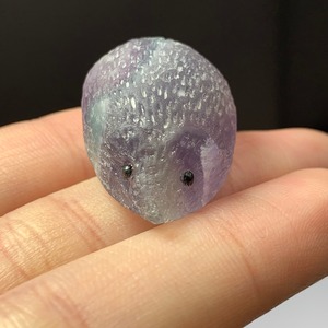 103美グラデーションフローライトハリネズミさん