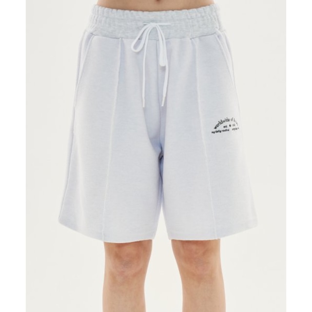 [Ames] PINTUCK SWEATSHORTS_GY 正規品 韓国ブランド 韓国ファッション 韓国代行 韓国通販 パンツ