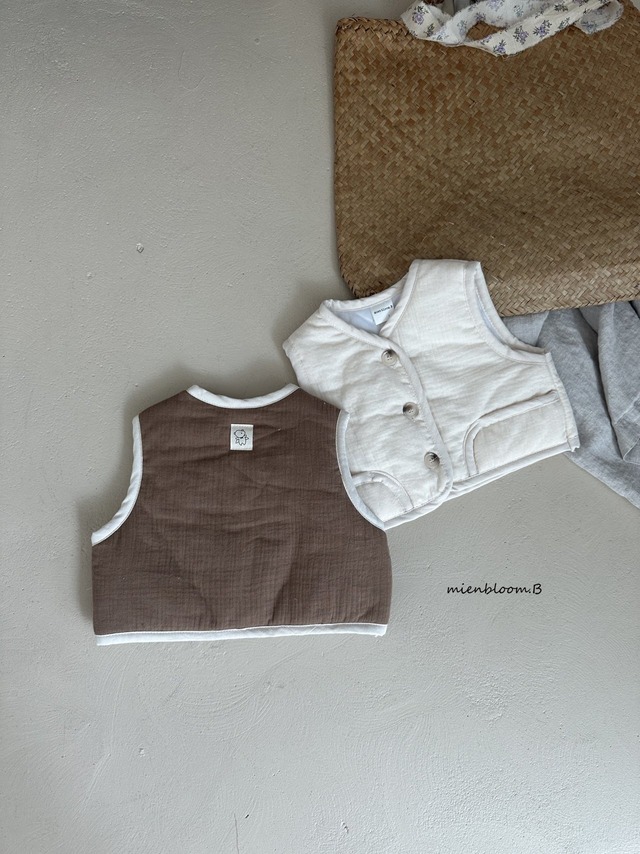 [即納]mienbloom.B / (bebe)Double bonding vest