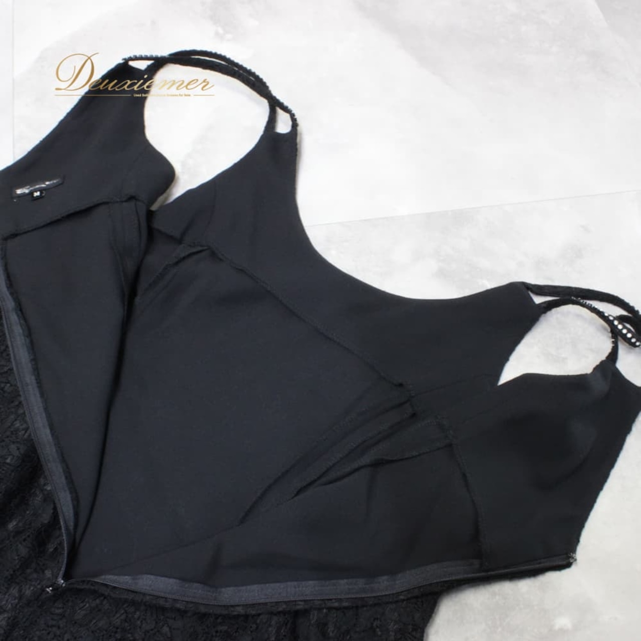 社交ダンス 衣装 スタンダード ドレス ワンピース パーティドレス Elegance fashion レース ブラック系 黒 花柄 ラインストーン ノースリーブ 競技用 パーティードレス フォーマル 黒系 総レース 袖なし ロング丈 マキシ丈 タンクトップ風 シック エレガント クラシック ブラックフォーマル 大人 上品 女性用 Mサイズ ポリエステル レーヨン ナイロン ウエスト切替 フレアスカート フィット&フレア ダンス衣装 レースドレス 黒ワンピース 舞台