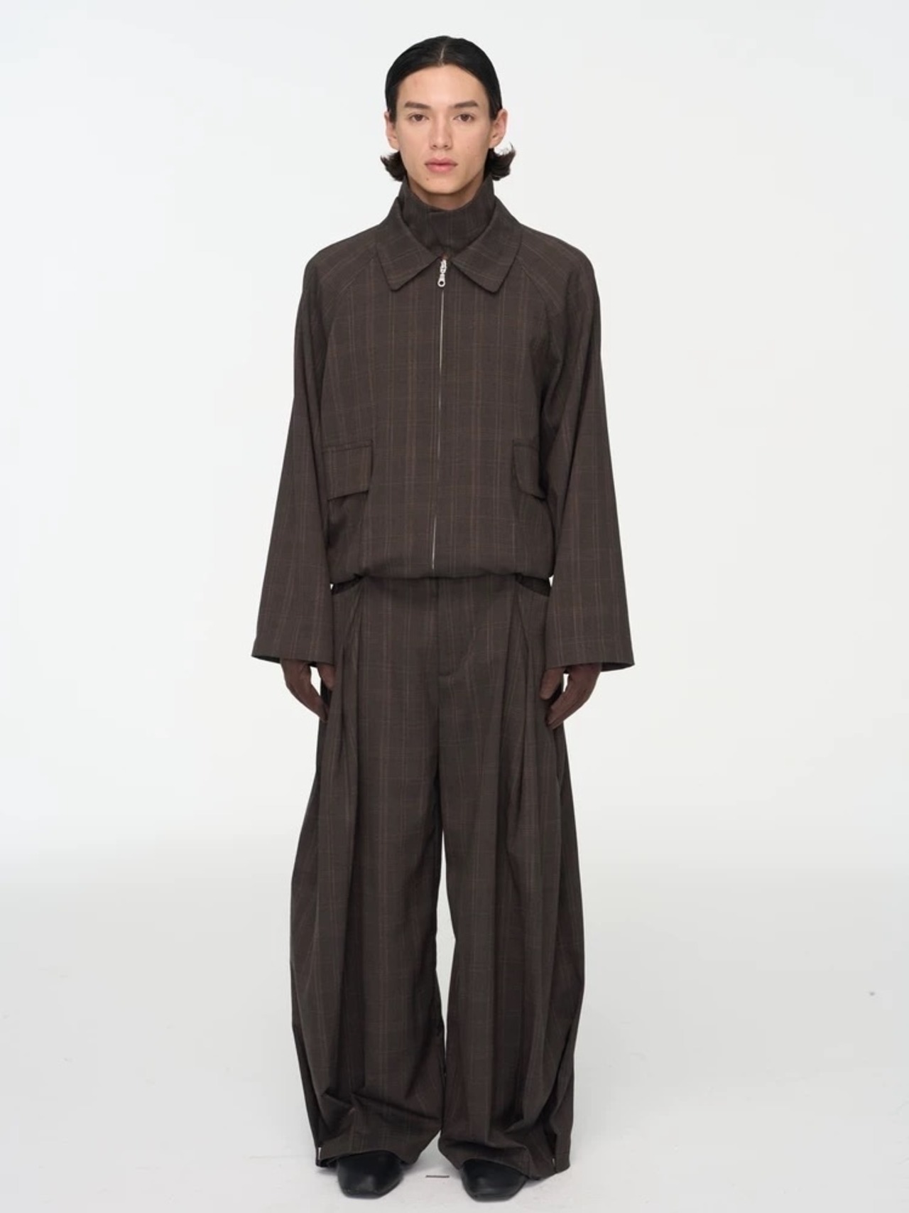 Lnx Flow Pleated Double Suit Pants