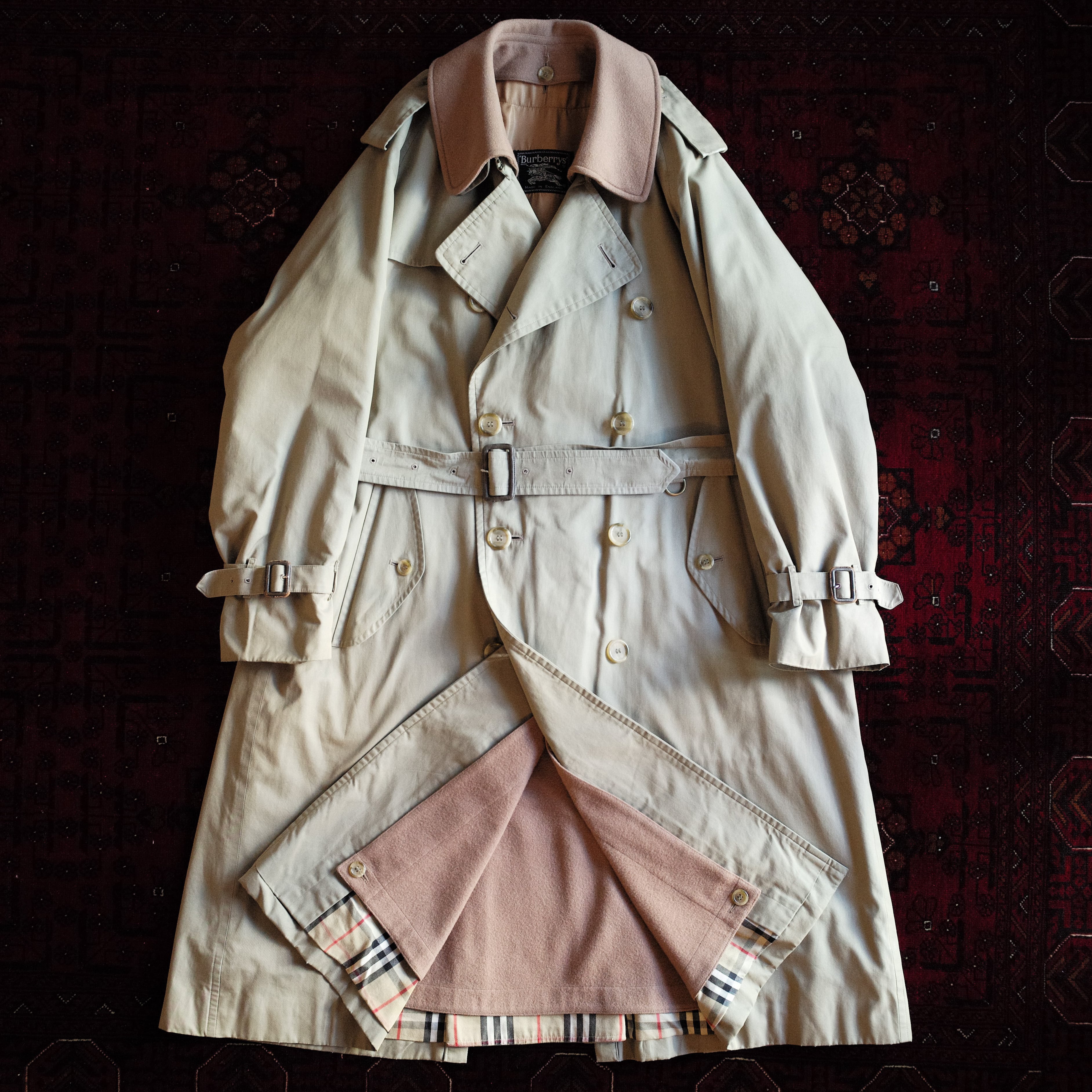 old vintage PRADA double face coat