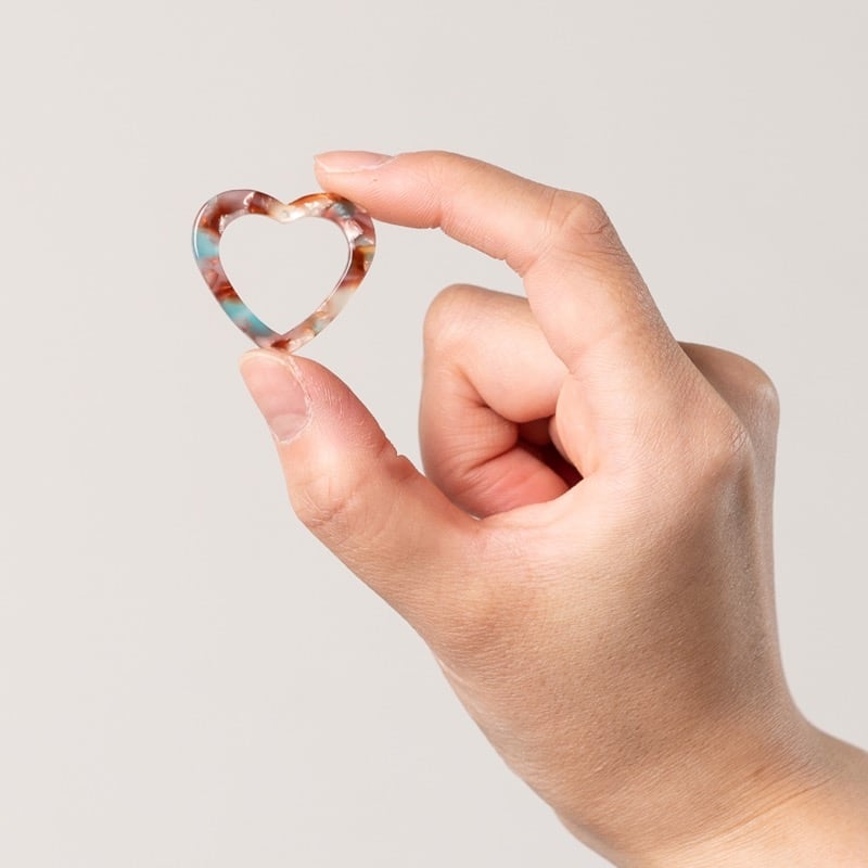 チャーム】ジェスチャーチャーム 指ハート 