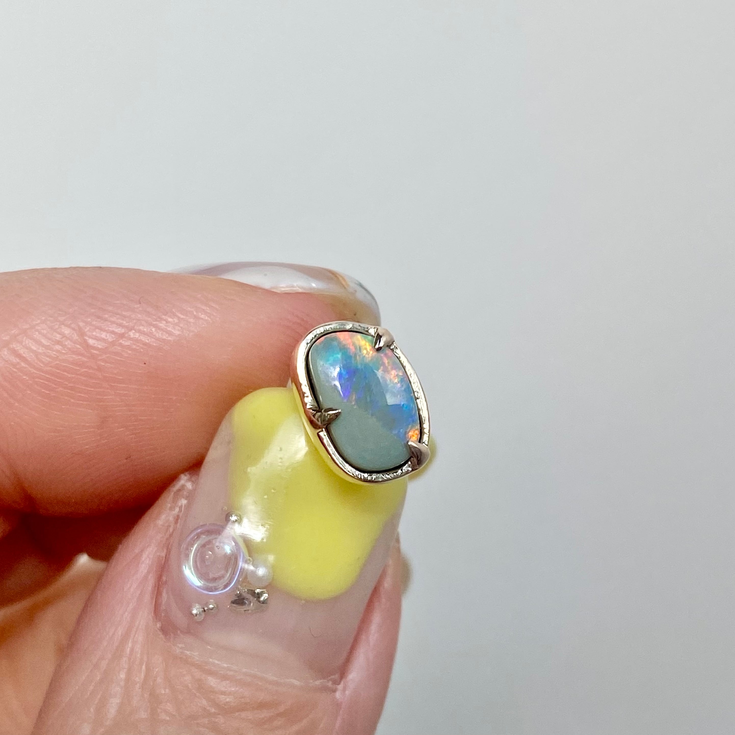 Doublet Opal Single Earring ダブレットオパール シングルピアス