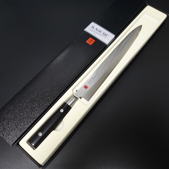 霞 KASUMI 包丁 刺身包丁 ダマスカス 柳刃包丁 270mm VG10 スミカマ