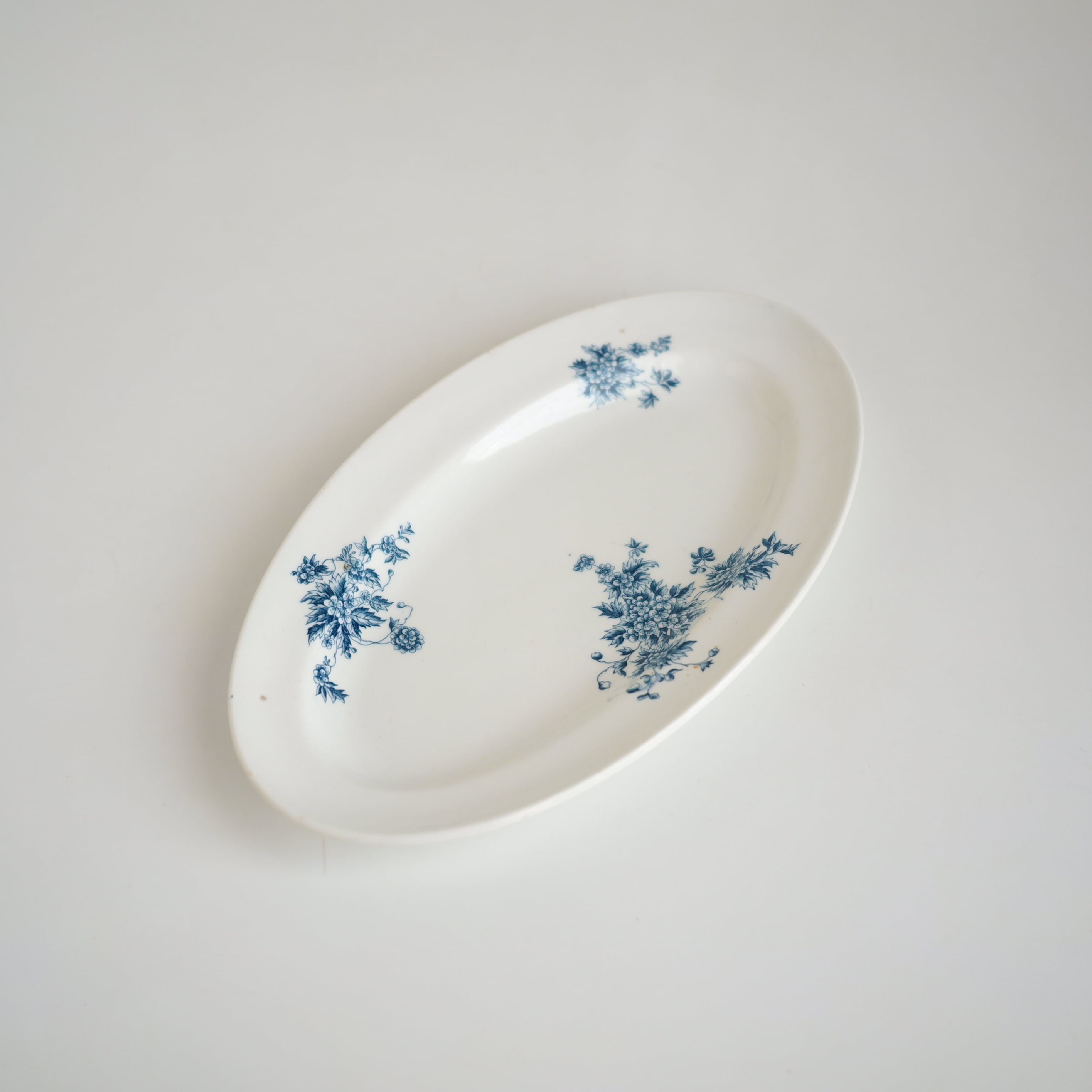 アンティーク洋書　HAPPY ALL DAY THROUGH ARABIA / Axel Oval Plate / 1910-20s | troldhaugen antiques ｜ 北欧