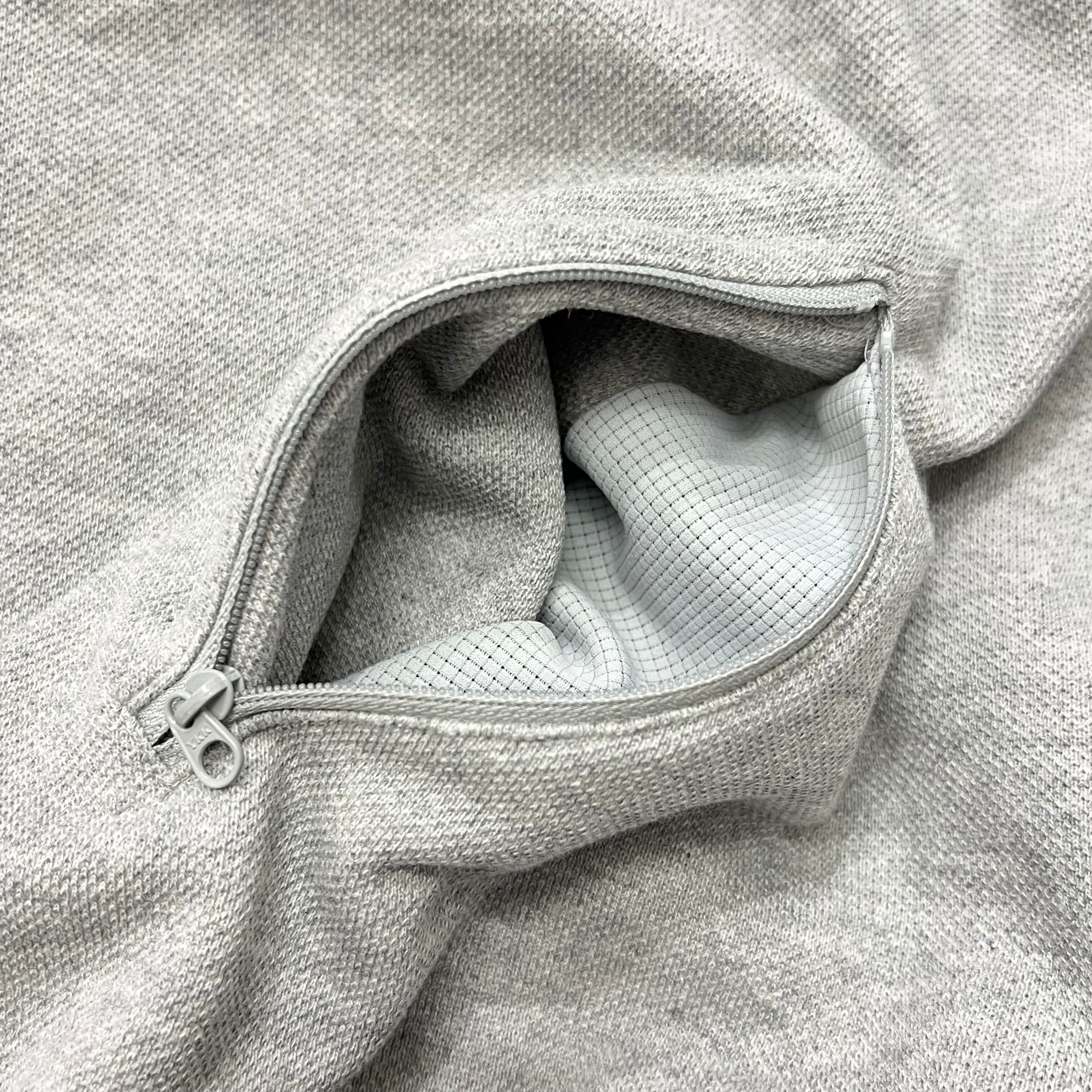 PWA / HEAVY KANOKO V-NECK P/O HEATHER GREY | THE NEWAGE CLUB