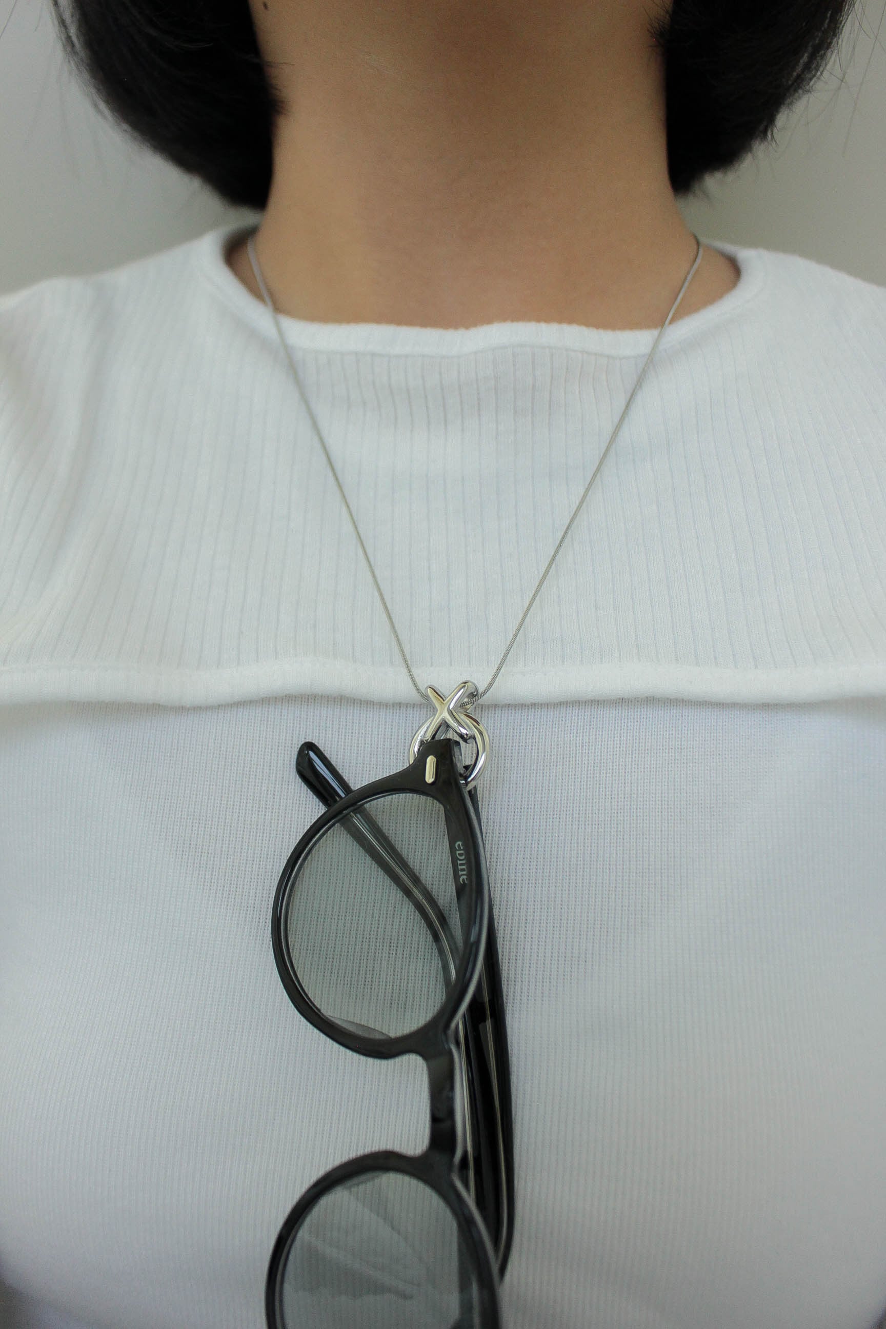 Cercle Croise Holder Necklace | ebine(エビネ)|金属アレルギー対応