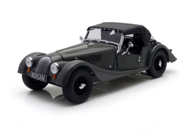 K08115GR (生産終了品 )モデルカー、1/18スケール、京商製、モーガン 4/4、グレー