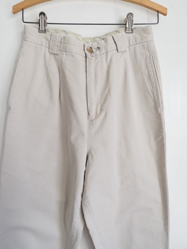 1990’s BANANA REPUBLIC Tapered Chino Pants／W27