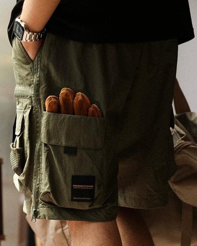 Tactical Multi-Pocket Work Short Pants  K0376