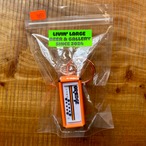 Livin' Large Upcycle Key Holder orange guitar amplifier keychain