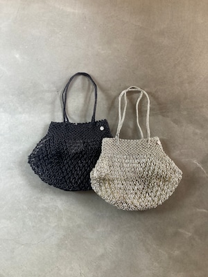 ne Quittez pas【Metallic Macrame Tote】