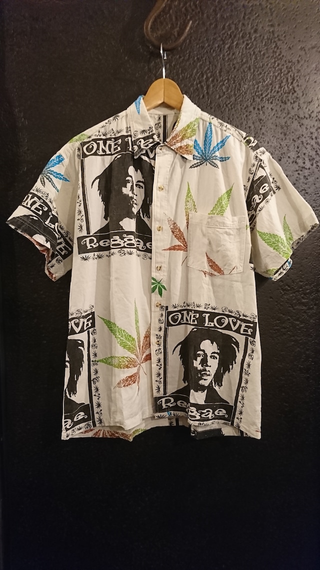 BOB MARLEY SS PRINT SHIRT