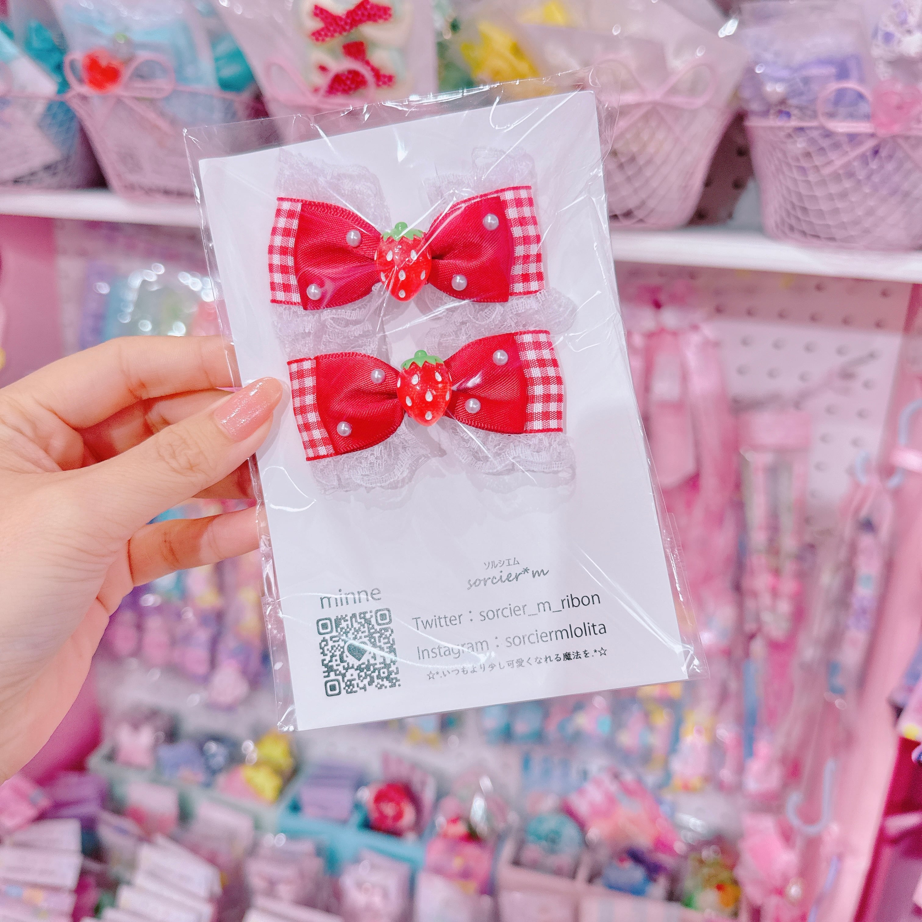 【E10】7-22ツインヘアクリップ