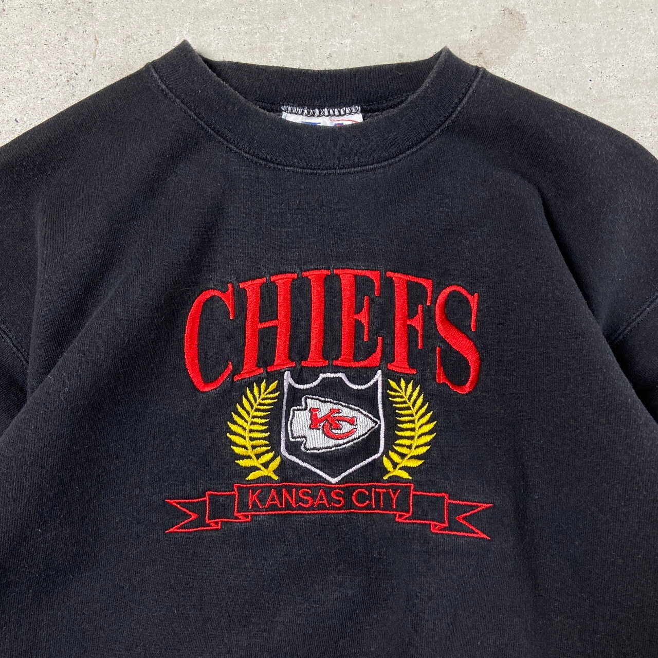 Kansas City Chiefs ボンバージャケット 赤/カーキ（90年代 STARTER  