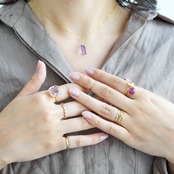 【11号-B】ナチュラルダイヤモンド リング(プチ)