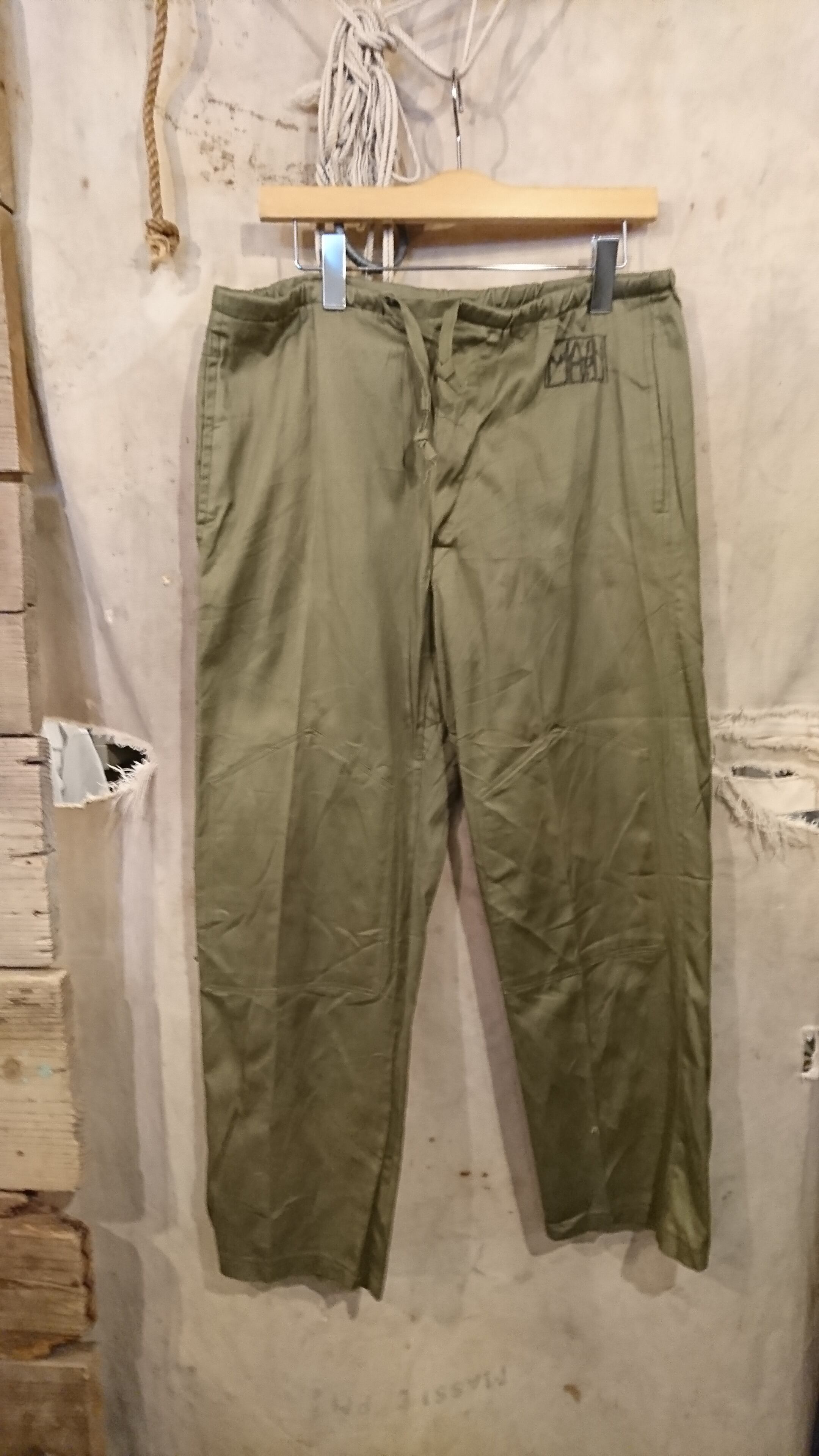 "ROUMANIA MILITARY EASY WORK PANTS" DEAD STOCK 21