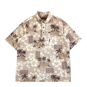 USED Aloha shirt / Riggers / size L