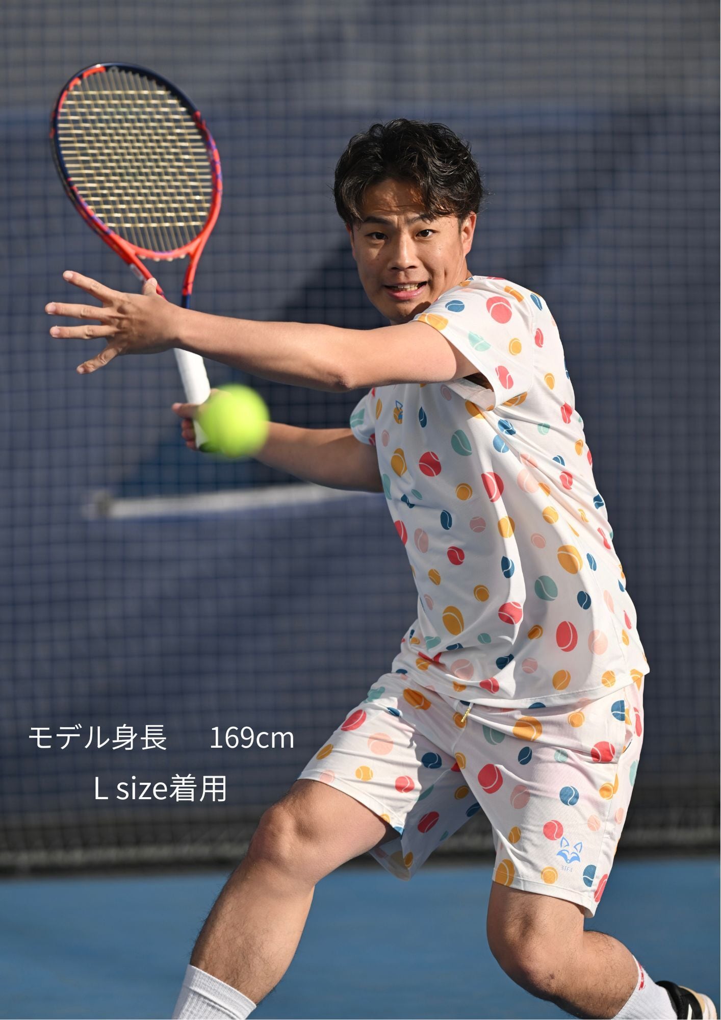 ミラクルカラーボールシャツ【ユニセックス】 | 3TF4 | thirty-forty