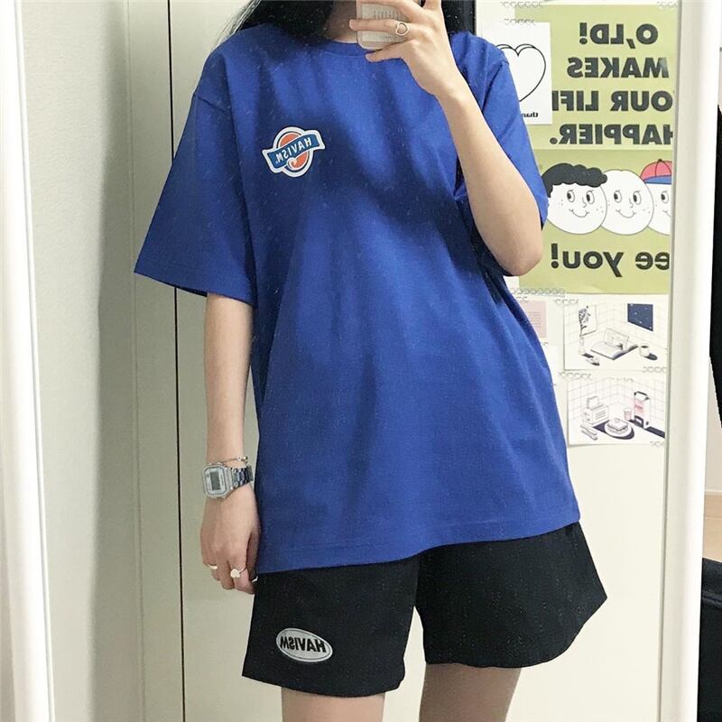 ワンポイントロゴtシャツ 韓国ファッション通販 Nosweat