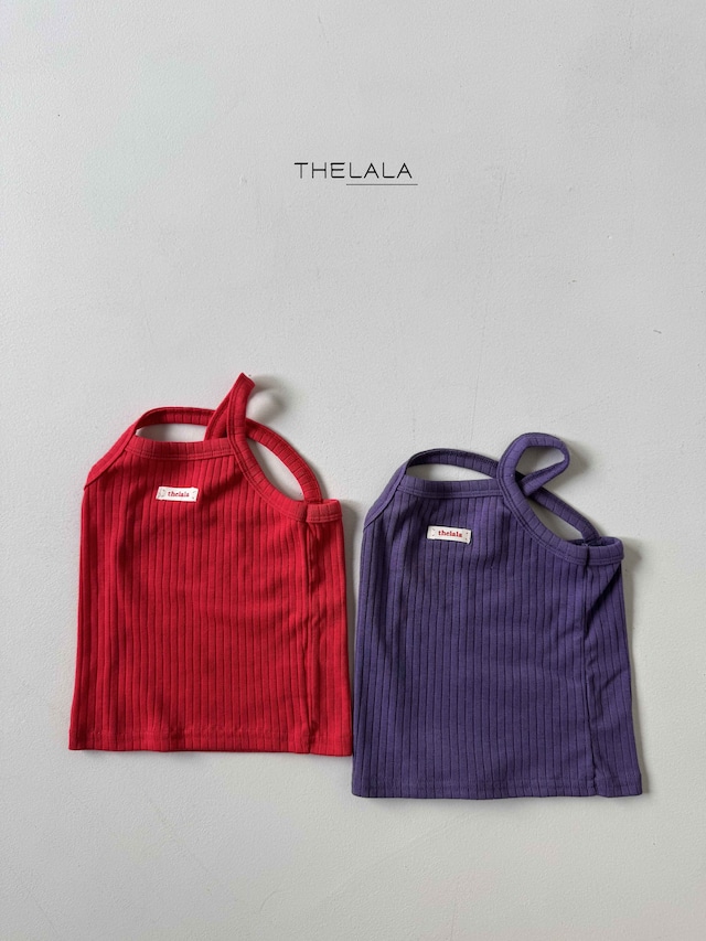 【取寄】thelala|bora sleeveless|ボラノースリーブ|XS-XL|kids|26 summer 2nd