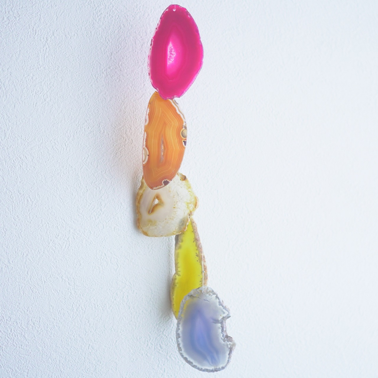 Cotton Candy Sky - アゲートヒーリングチャイム / Agate Sun Catcher Wind Chime 193