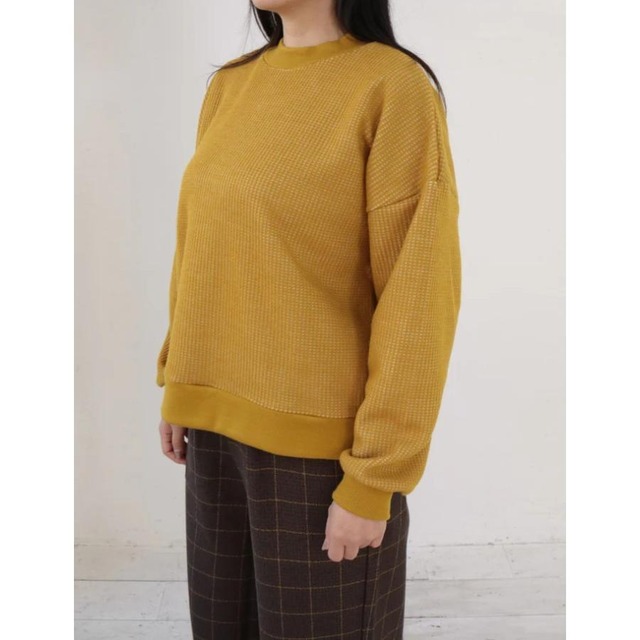 YARRA (ヤラ) JACKALLワッフルプルオーバー【日本製】YR-1551-272