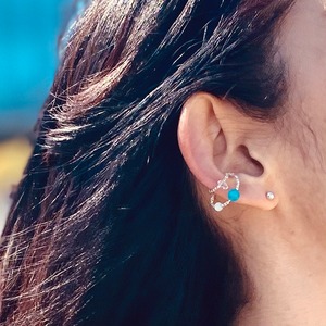 海のイヤーカフ　「nipek」 by the sea