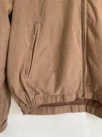 1990’s~St Jhon’s Bay Faux Suede Zip-Up Blouson／M