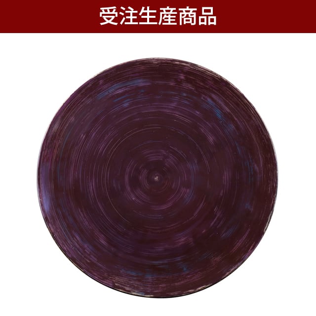 丸皿7.0寸うず巻銀河(金虫喰塗) | 太陽漆器 オンラインショップ 丸皿7.0寸うず巻銀河(金虫喰塗) | 太陽漆器 オンラインショップ