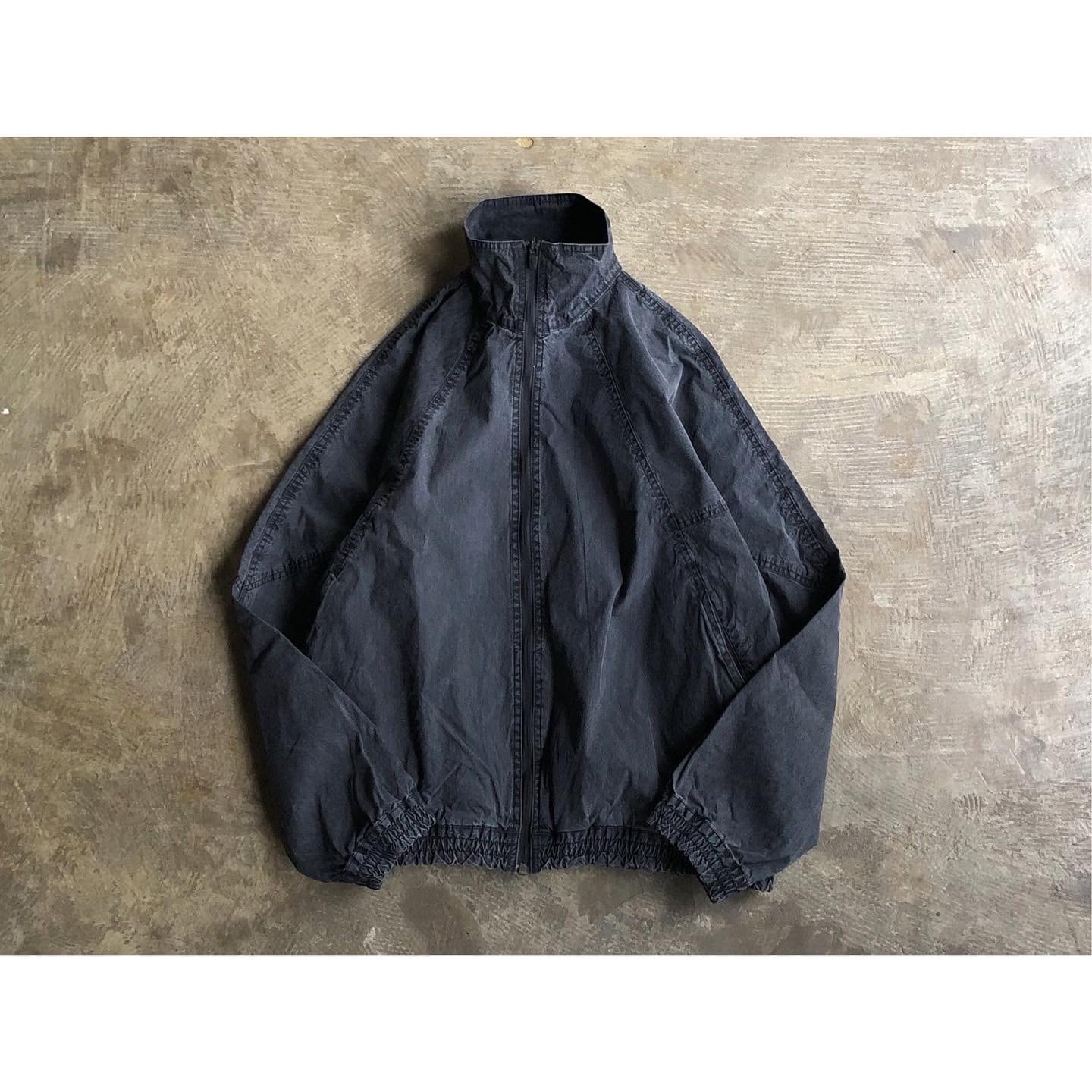 DESCENTE PAUSE(デサントポーズ) Cotton Nylon Bio Wash Track Jacket