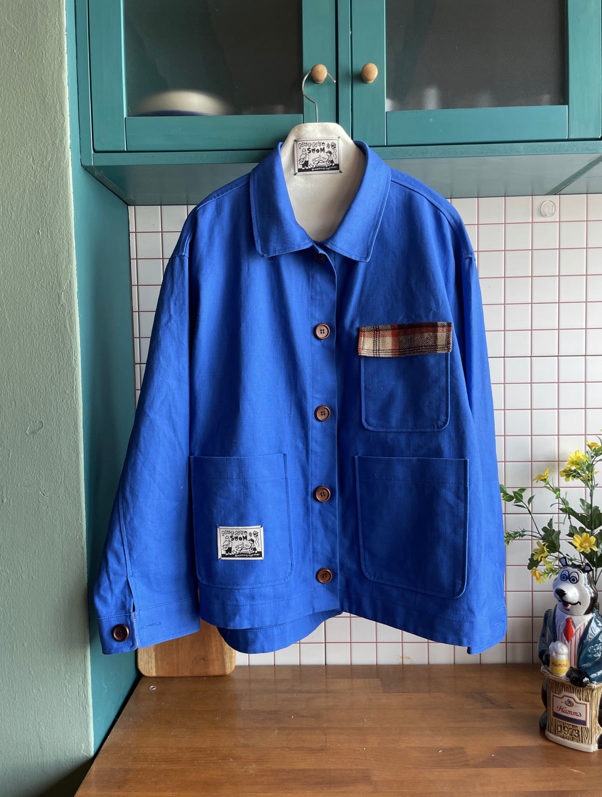human/予約【noonoosoom】French Work Jacket（Blue）