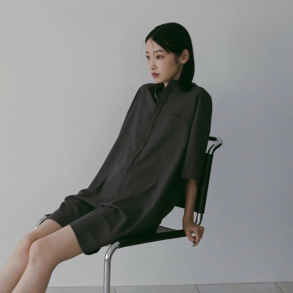 anuke 】Halfsleeve Shirts Combinaison | valance 福井｜レディース