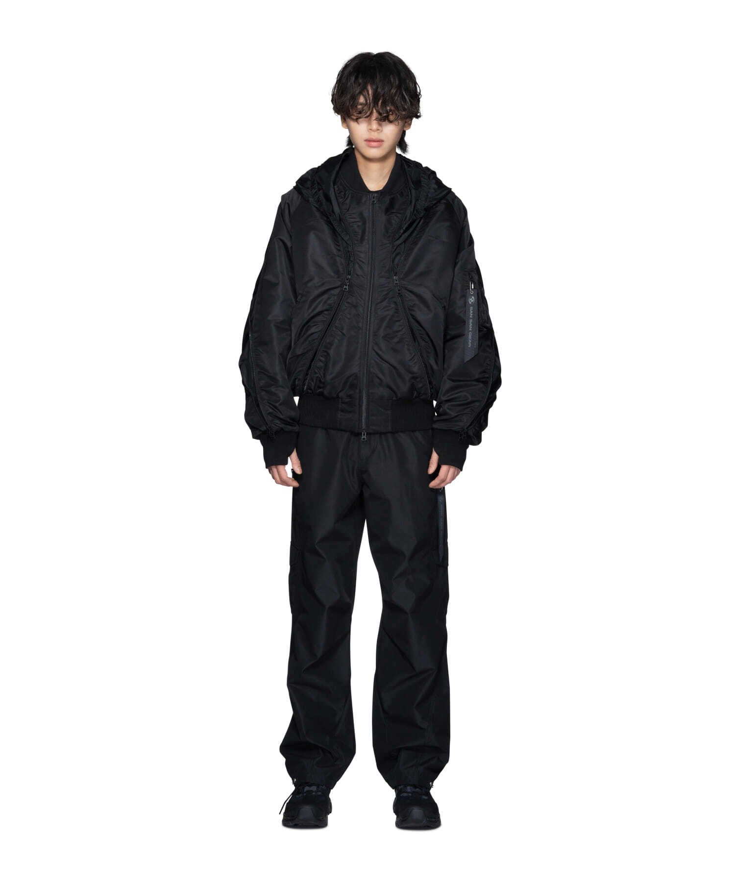 ジャケット・アウター SAN SAN GEAR X ALPHA MA-1 FLIGHT JACKE.T SAN SAN GEAR X ALPHA MA-1 FLIGHT JACKE.T