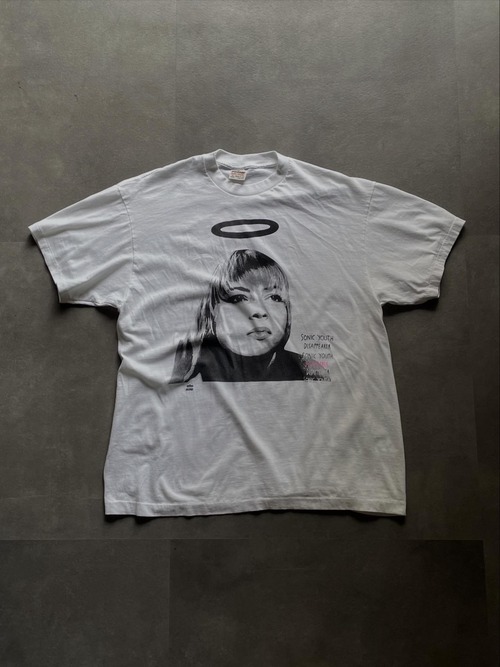 SONIC YOUTH ソニックユース Disappearer Tシャツ XL USA製 白