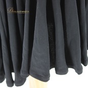 社交ダンス 衣装 ラテン スカート レッスンウェア レディース CHRISANNE クリスアン 黒 無地 アシメ アシンメトリー ブラック系 上品 ストレッチ 伸縮性 フィット感 おしゃれ モダン コーディネート 上品スタイル ダンスウェア エレガント イギリス製 通気性 脚長効果 アシンメトリーデザイン シンプル レディースファッション 軽量 お手入れ簡単