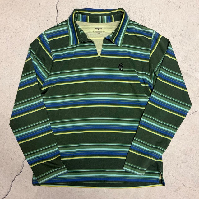 ④PATAGONIA RHYTHM BORDER L/S SPLIT NECK 2006