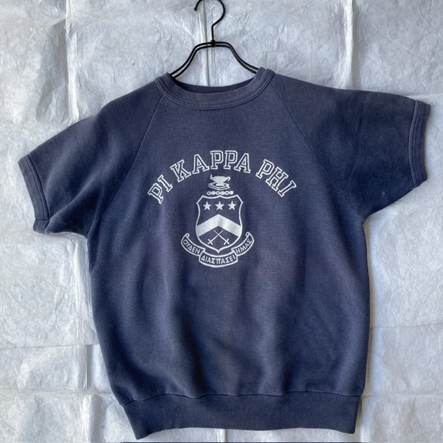 60’s~ Short Sleeve Fraternity Sweatshirt (Pi Kappa Phi)