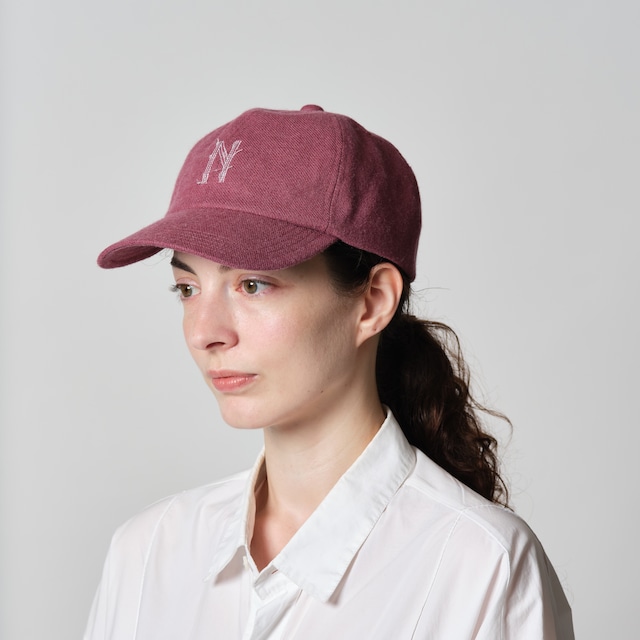 nine tailor(ナインテイラー) 24SS "Roselle Cap" -WINE RED-