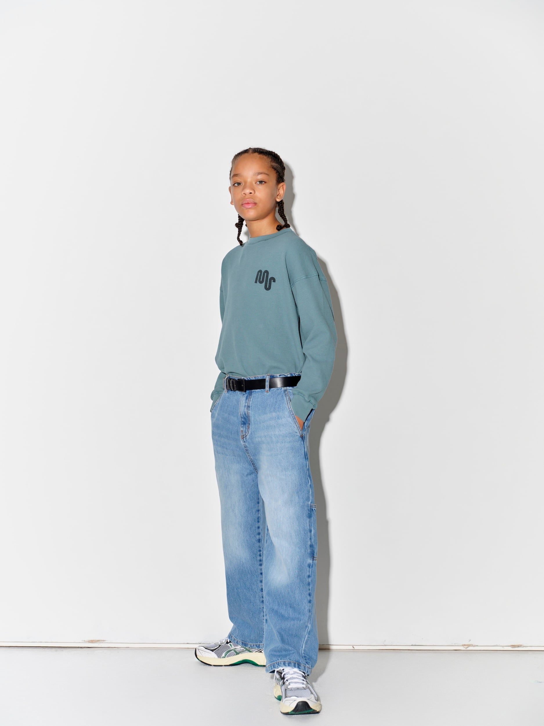 main story Waffle Tee - Atlantic | RESONASON