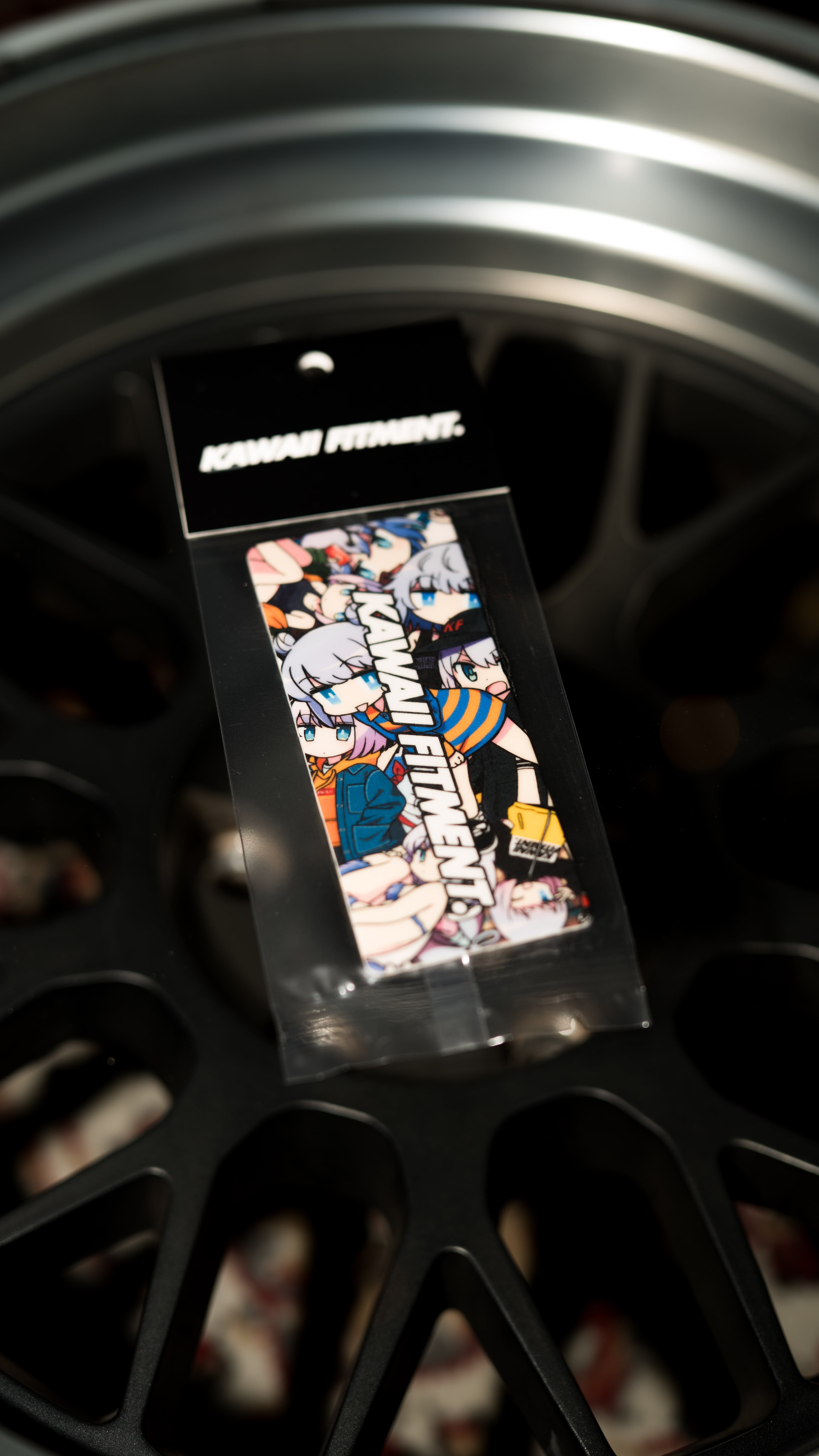 KF steering wheel ver.05 black / black | KAWAII FITMENT.