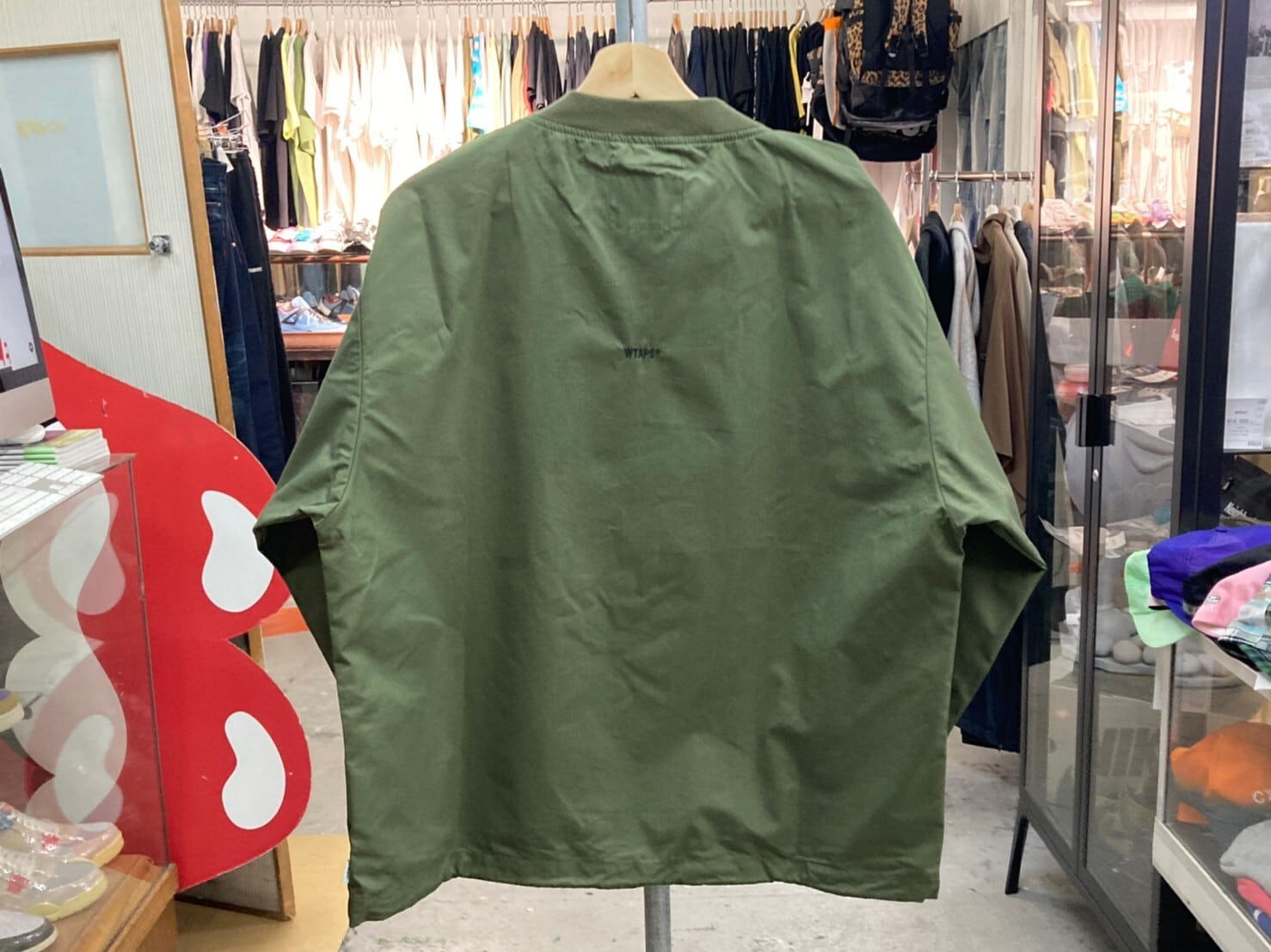 WTAPS 21SS SMOCK LS / NYCO . WEATHER OLIVE DRAB 01 62062 | BRAND ...